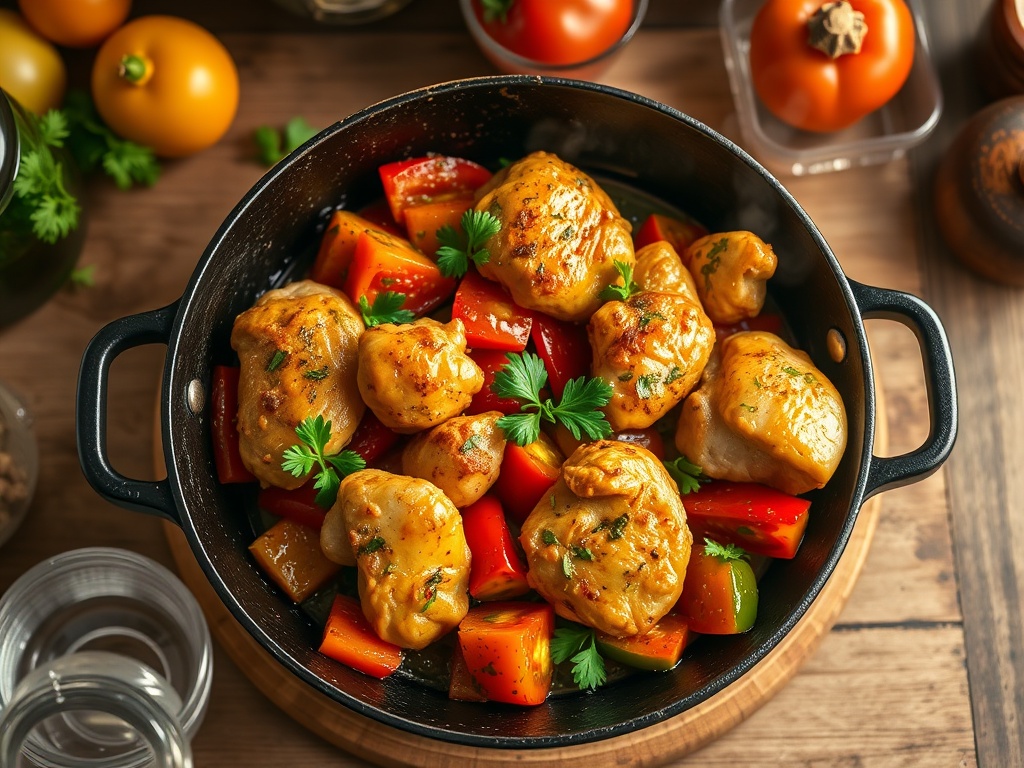 Zeytinyağlı Tavuk Tava Tarifi — Sağlıklı ve Lezzetli Akdeniz Usulü