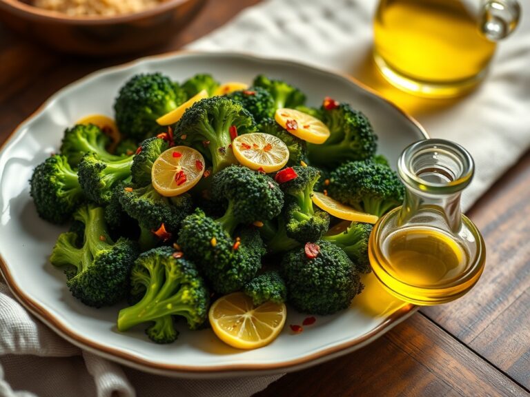Zeytinyağlı Brokoli Tarifi — Sarımsaklı ve Limonlu, Hafif Akdeniz Usulü