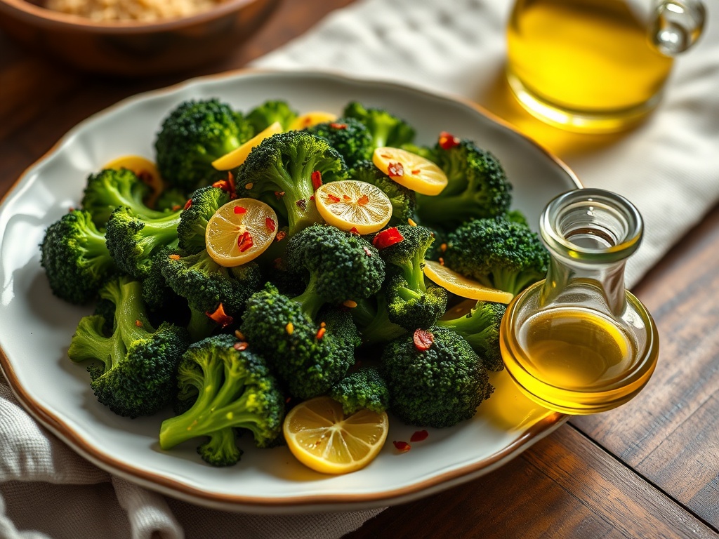 Zeytinyağlı Brokoli Tarifi — Sarımsaklı ve Limonlu, Hafif Akdeniz Usulü
