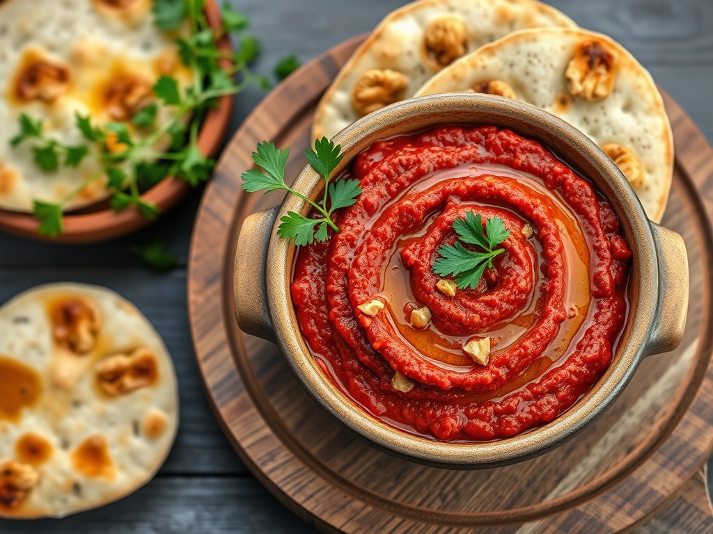 Zeytinyağlı Acuka Tarifi — Antep Usulü Nefis Biber Ezmesi