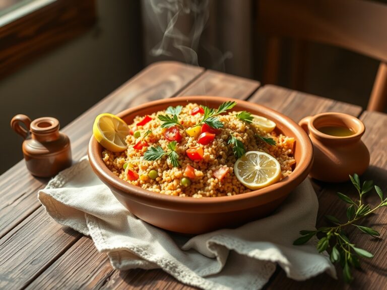 Zeytinyağlı Bulgur Pilavı Tarifi — Geleneksel Lezzetin Modern Yorumu