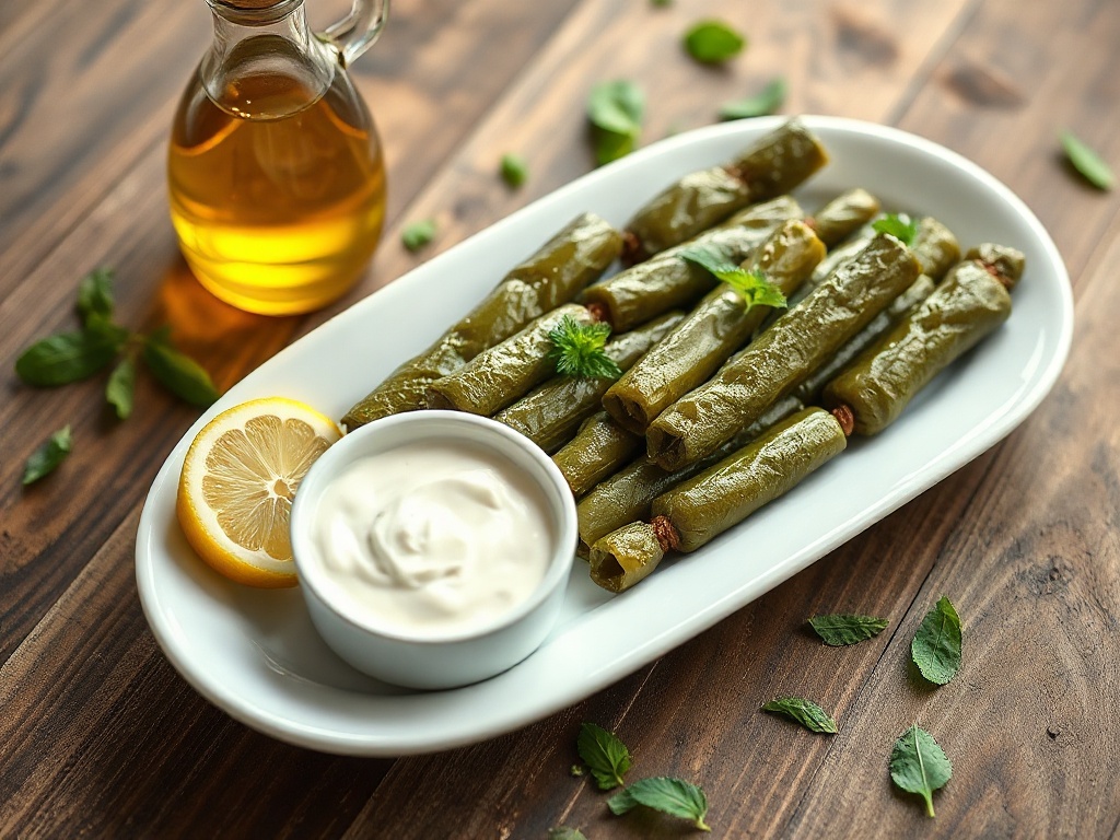 Zeytinyağlı Pirinçli Yaprak Sarma Tarifi — Geleneksel Türk Lezzeti, Modern Dokunuşla