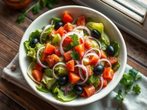 Zeytinyağlı Hindiba Salatası Tarifi — Akdeniz'in Hafif ve Ferahlatıcı Lezzeti