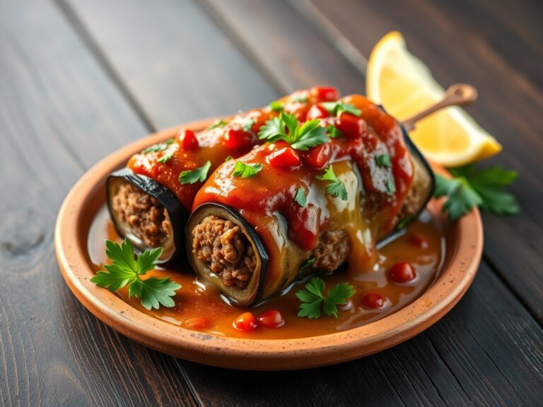 Zeytinyağlı Patlıcan Kebabı Tarifi — Közde Pişmiş, Diolivo ile Buluşan Geleneksel Lezzet