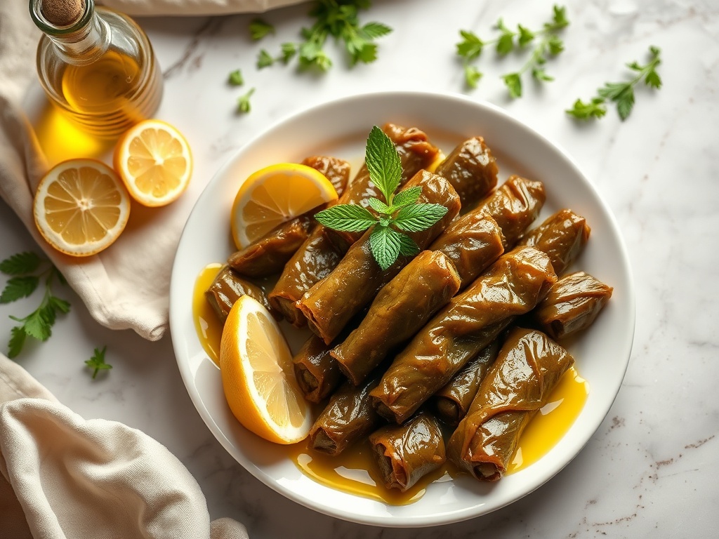 Zeytinyağlı Pirinçli Yaprak Sarma Tarifi — Geleneksel Türk Mutfağından Sağlıklı Bir Klasik
