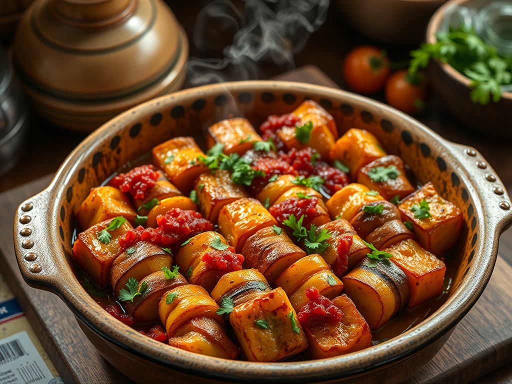 Zeytinyağlı Patlıcan Kebabı Tarifi — Fırında Sağlıklı ve Hafif