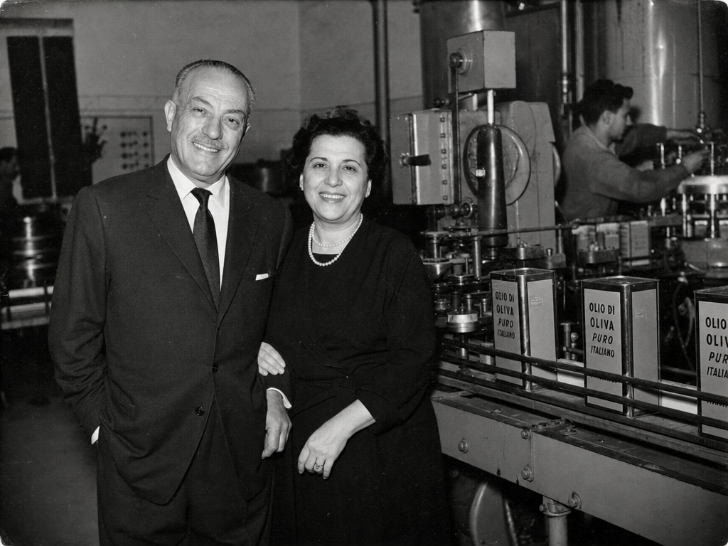 Antonio ve Giulia di Rossi 1955 — Diolivo markasının doğuşu