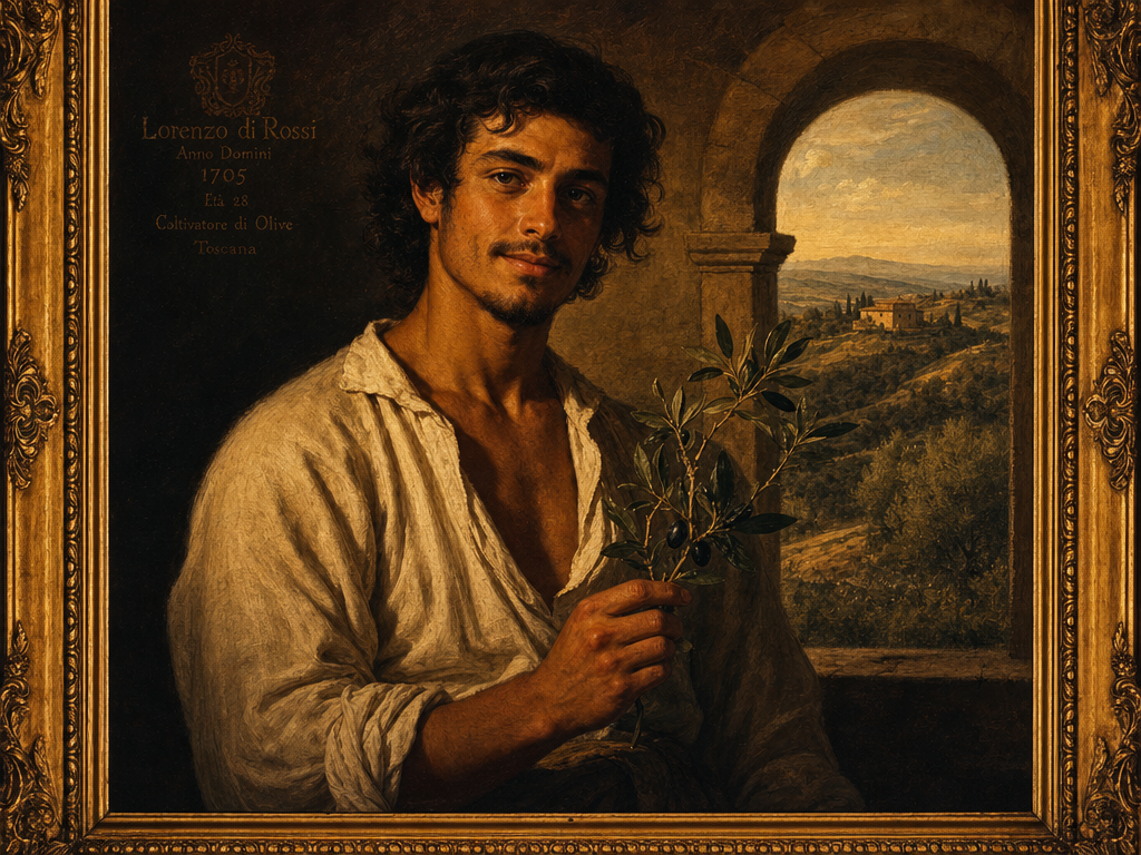 Lorenzo di Rossi, 1705 Diolivo'nun kurucusu — Toscana zeytin çiftçisi