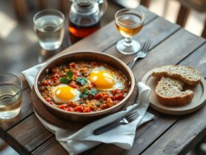 Zeytinyağlı Menemen Tarifi — Geleneksel Türk Kahvaltısının Sağlıklı Hali