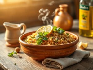 Zeytinyağlı Bulgur Pilavı Tarifi — Geleneksel Lezzetin Sağlıklı Buluşması