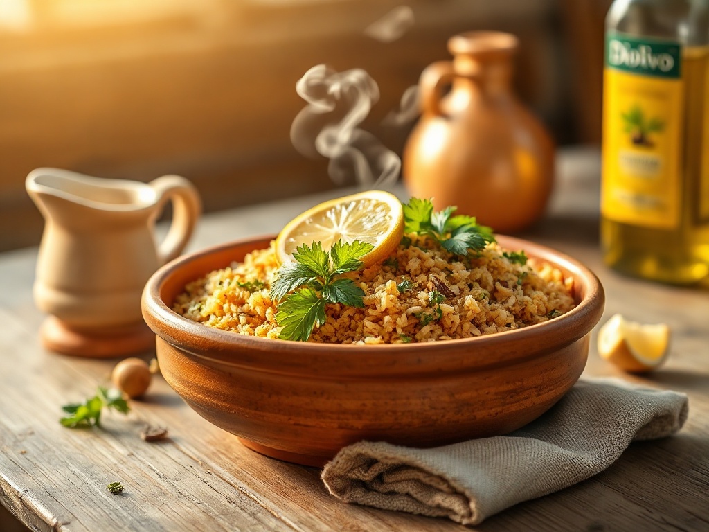 Zeytinyağlı Bulgur Pilavı Tarifi — Geleneksel Lezzetin Sağlıklı Buluşması