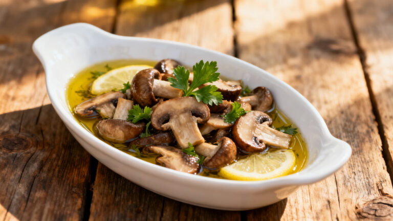 Zeytinyagli mantar soguk meze tarifi 1785225698