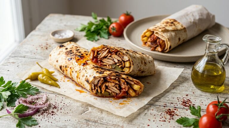 Hatay Usulü Tavuk Döner Dürüm Kalori