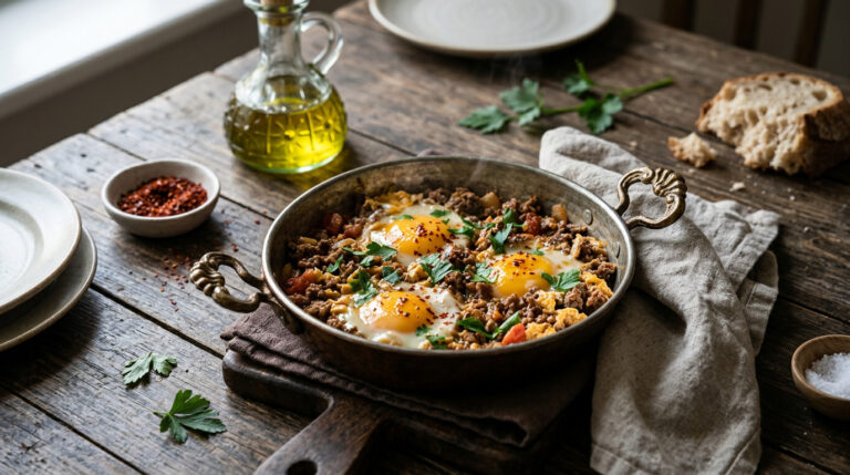 Kıymalı Yumurta Kalori ve Besin Değerleri