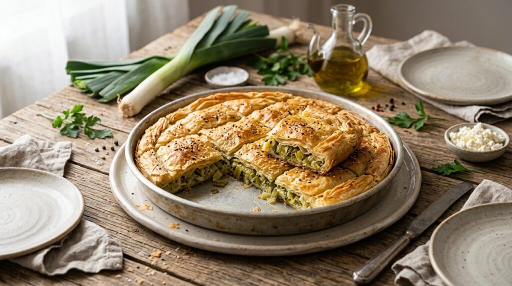 Pırasalı Börek Tarifi