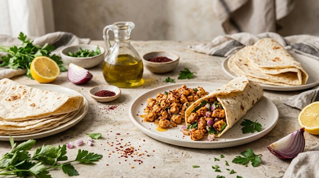 Tavuk Tantuni Tarifi