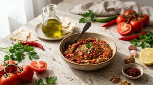 Acılı Ezme Kaç Kalori? Porsiyon Hesabı ve Tarif