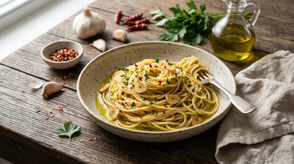 Aglio e Olio Kaç Dakikada Pişer? Pratik Rehber