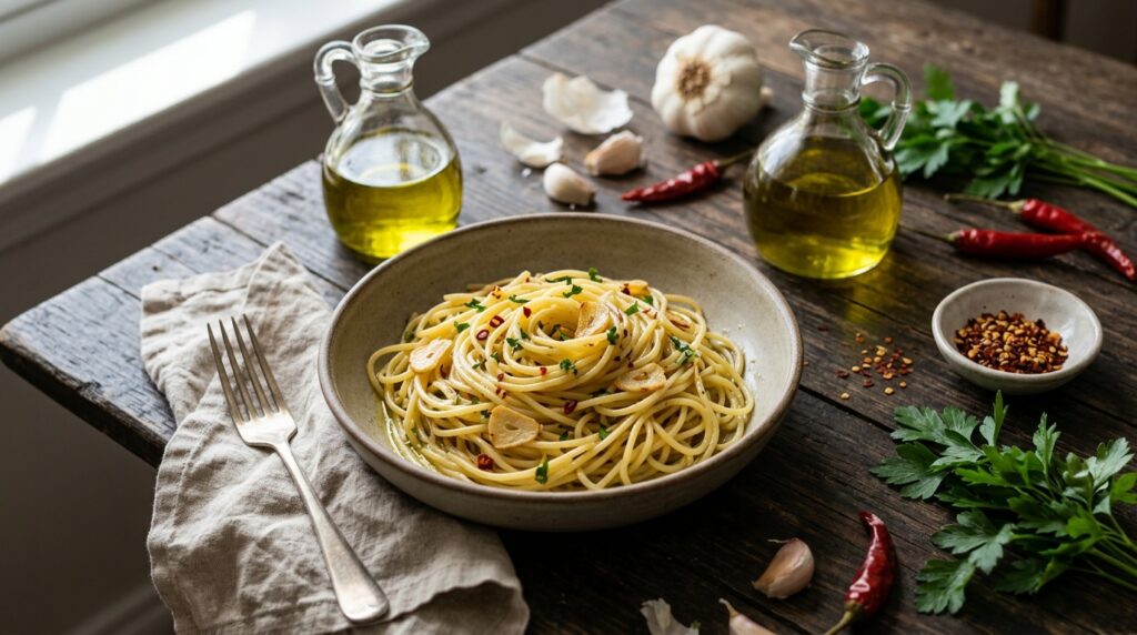 Aglio e Olio Kaç Kalori? Porsiyon Hesabı ve Tarif