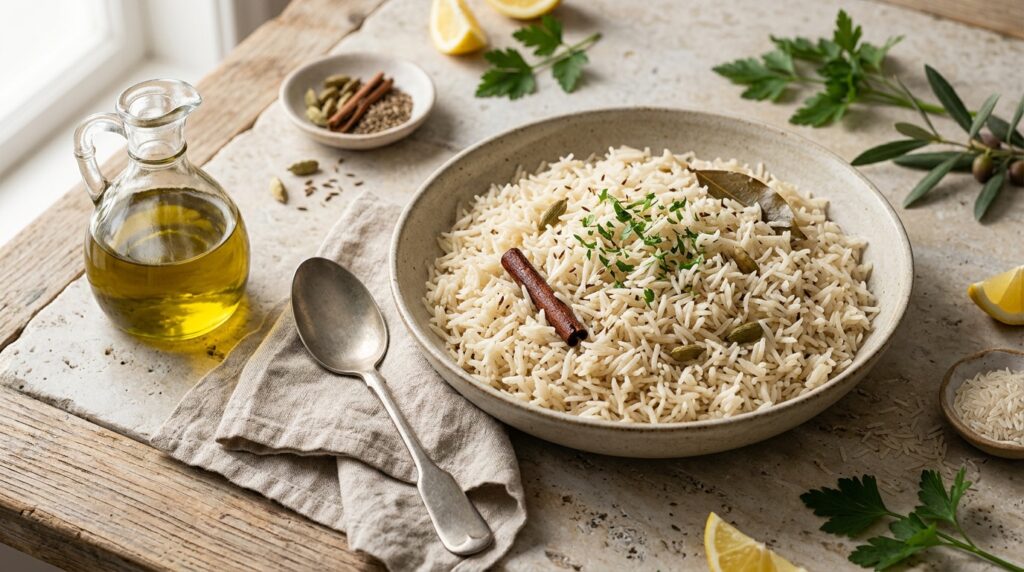 Basmati Pirinç Pilavı Tarifi: Gevşek Taneli Hint Usulü