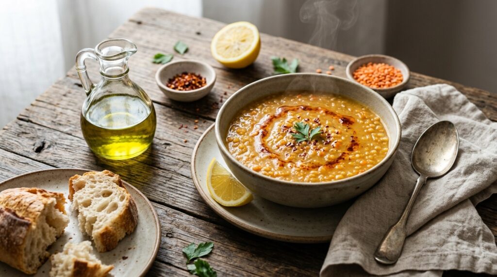 Blender Olmadan Mercimek Çorbası Kaç Kalori? Pratik Tarif