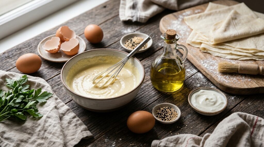 Börek Sosu: Kremali ve Yogun Kıvam Teknikleri