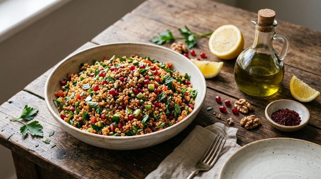 Bulgur Salatası Tarifi – Pratik ve Doyurucu Hazırlık