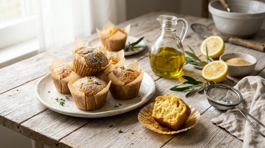 Cupcakes: Zeytinyağlı Temel Tarif ve Püf Noktaları