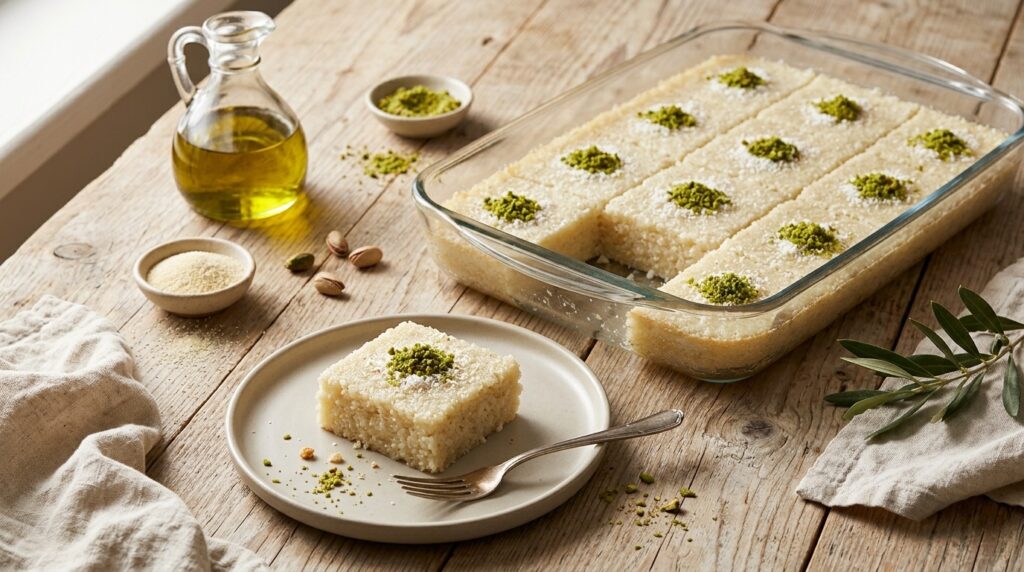 Dikdörtgen Borcamda İrmik Tatlısı Kaç Kalori? Tam Hesap