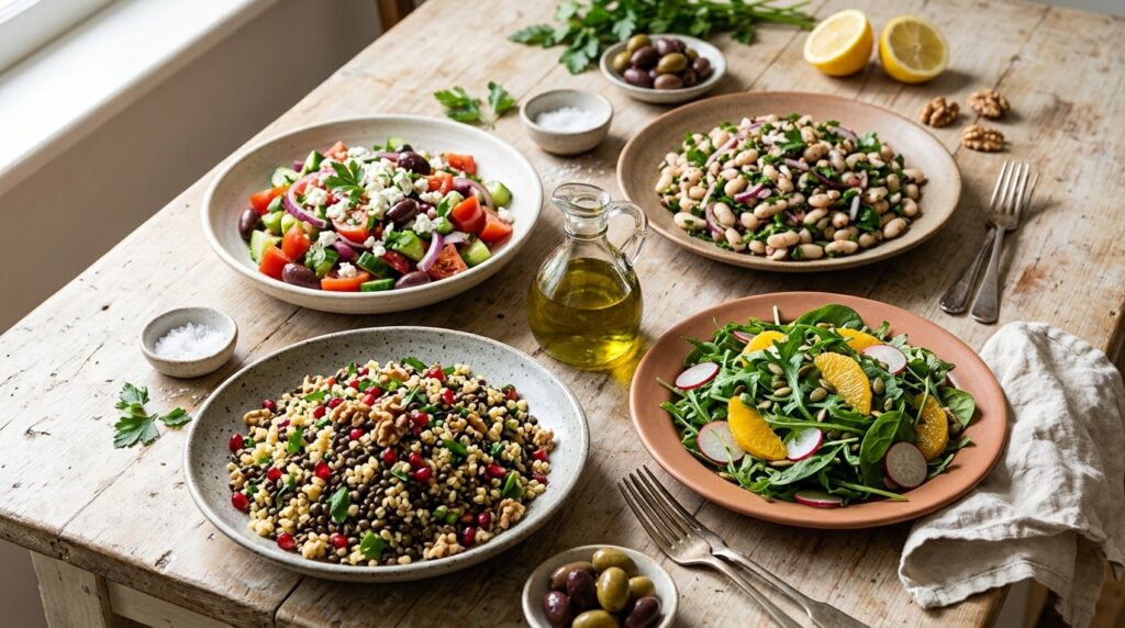 Diyet Salata Tarifleri Kaç Kalori? 7 Tarif ve Kalori Tablosu