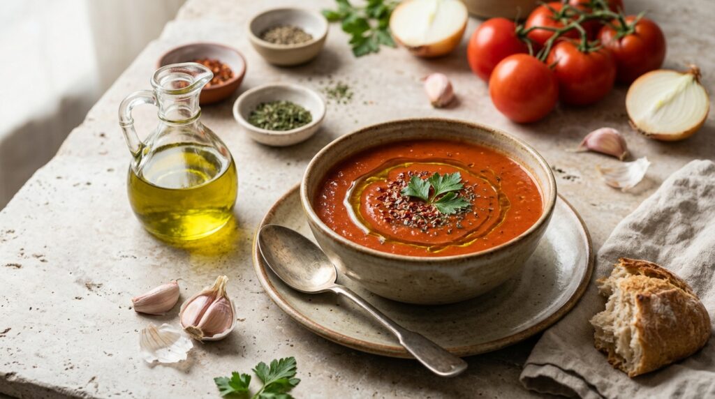 Domates Çorbası Baharatları Kaç Dakikada Pişer?
