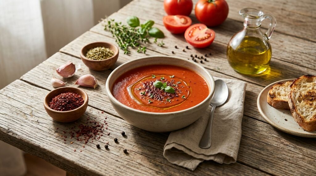 Domates Çorbası Baharatları Kaç Kalori? Tam Rehber