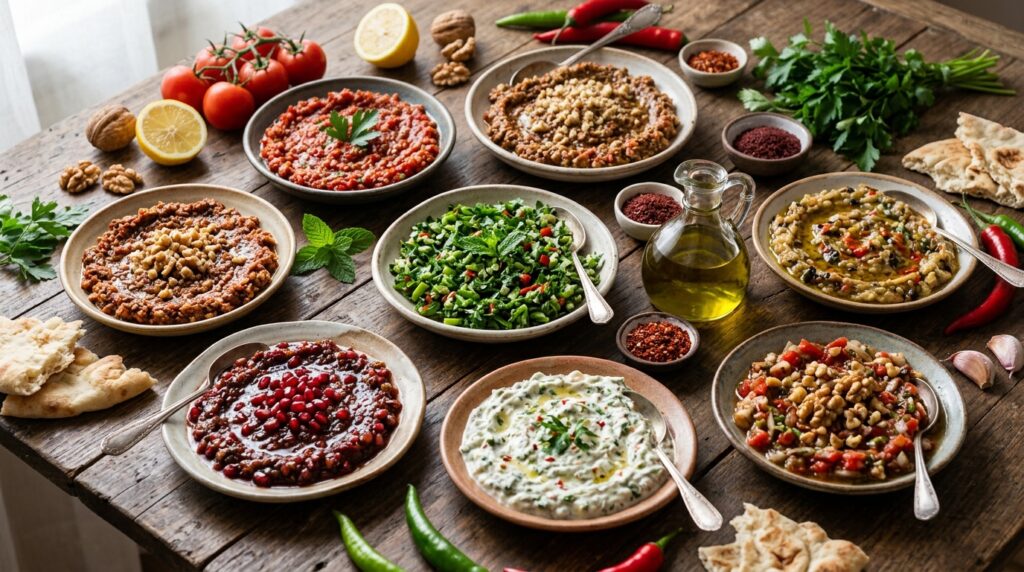 Ezme Salata Tarifleri: 7 Farkli Cesit ve Hazirlik Teknikleri