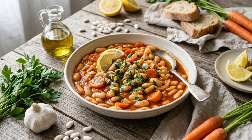 Fasulye Pilaki Tarifi – Zeytinyağlı Ev Yapımı