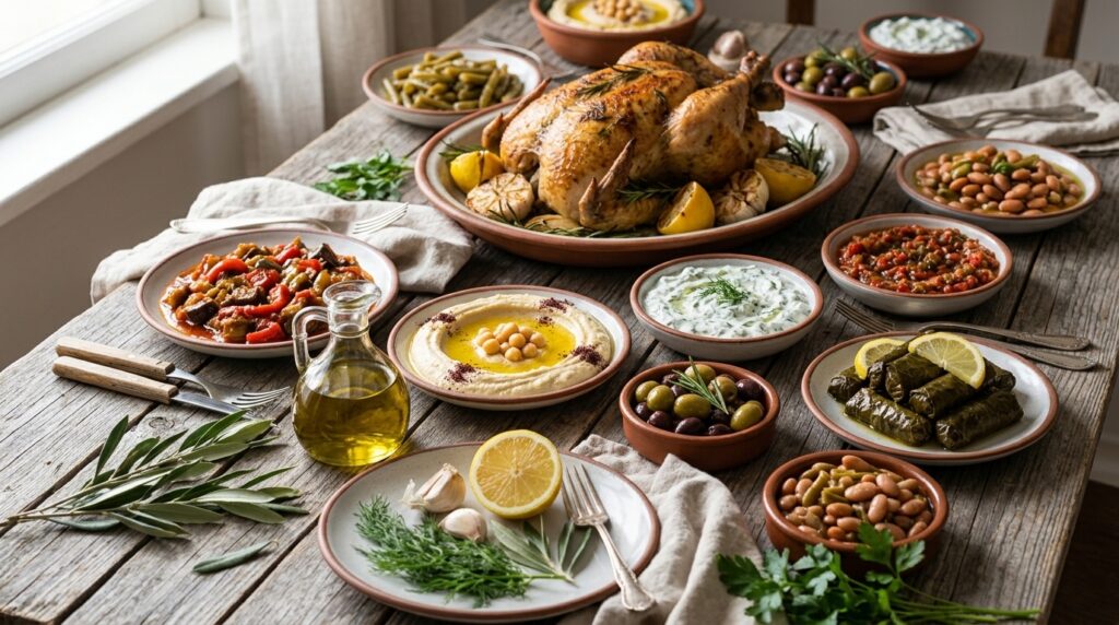 Fırında Tavuğun Yanına Meze Tarifleri Kaç Kalori
