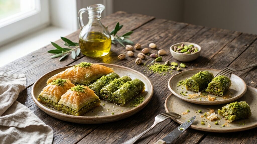 Fıstıklı Tatlı Tarifleri Kaç Dakikada Pişer? Pratik Rehber