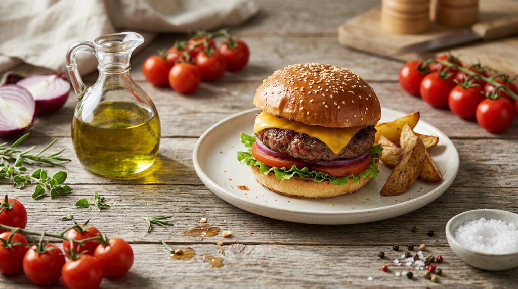 Hamburger Tarifi: Evde Sulu ve Lezzetli Hazırlama Yöntemi