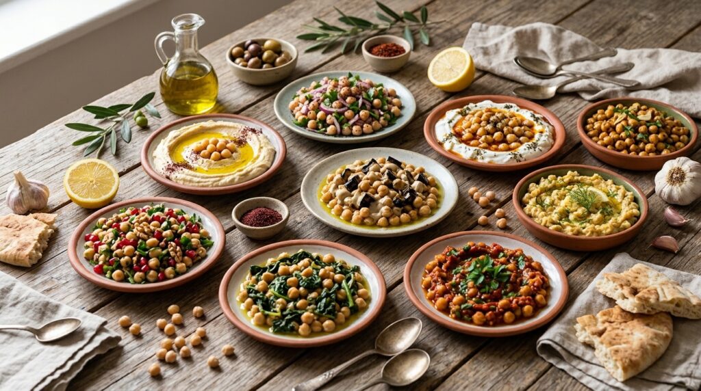 Haşlanmış Nohutla 9 Meze Kaç Kalori? Detaylı Rehber
