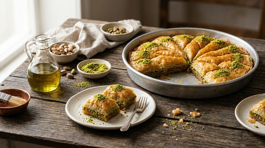 Hazır Yufkadan Baklava Kaç Dakikada Pişer? Pratik Rehber