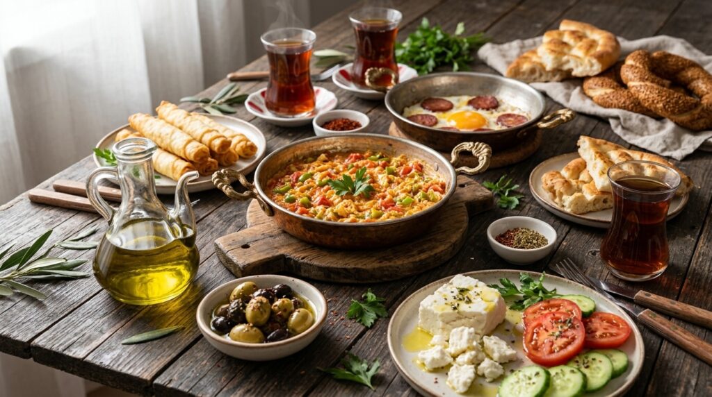 İftara Kahvaltılık Tarifler Kaç Dakikada Pişer