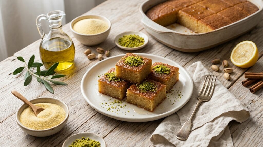 İrmik Tatlısı Tarifi: Şerbetli Klasik Türk Tatlısı