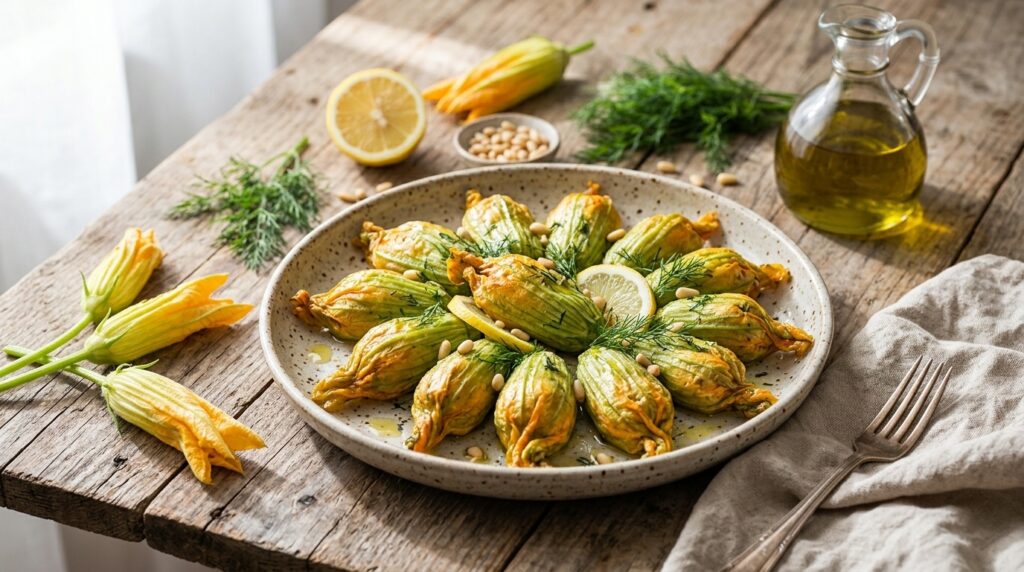 Kabak Çiçeği Dolması Kaç Kalori? Besin Değerleri ve Tarif