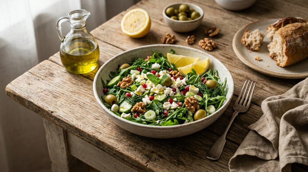 Kahvaltılık Yeşil Salata Kaç Dakikada Pişer? Pratik Tarif