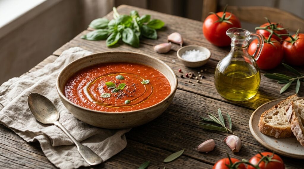 Kremasız Domates Çorbası Kaç Kalori? Tarif ve Hesaplama