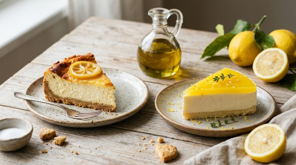 Limonlu Cheesecake: Fırında ve Fırınsız Tarifler