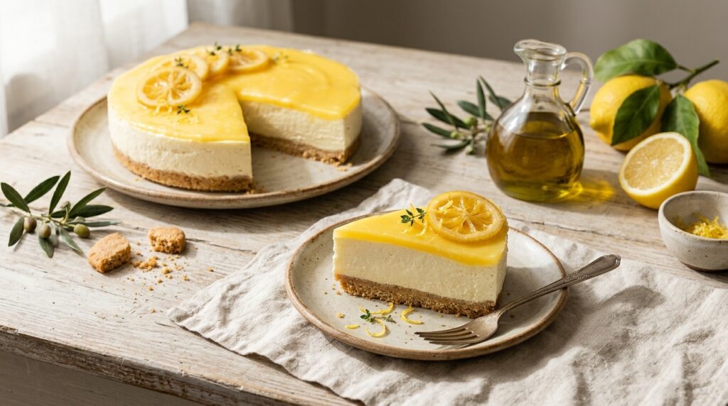 Limonlu Cheesecake Tarifi: Fırınsız ve Kremalı Yapım