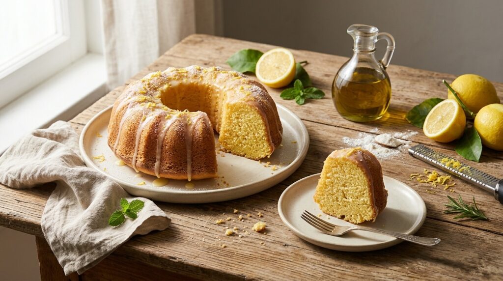 Limonlu Kek Tarifi: Yumusacik Doku ve Yogun Limon Aroması