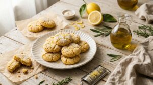 Limonlu Kurabiye: Gevrek Doku ve Yoğun Limon Aroması
