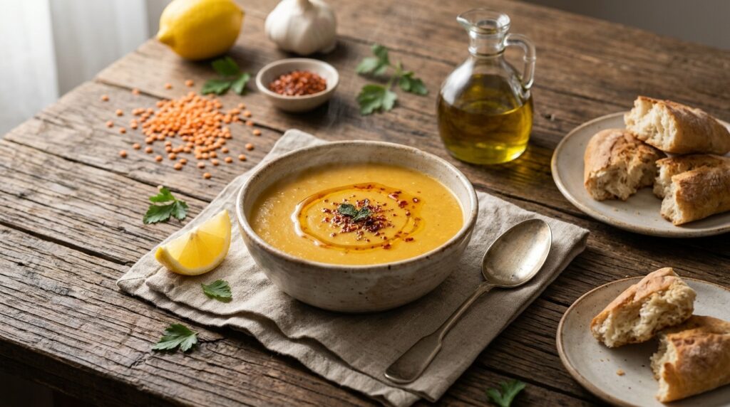 Lokanta Usulü Mercimek Çorbası: Restoran Lezzeti Evde