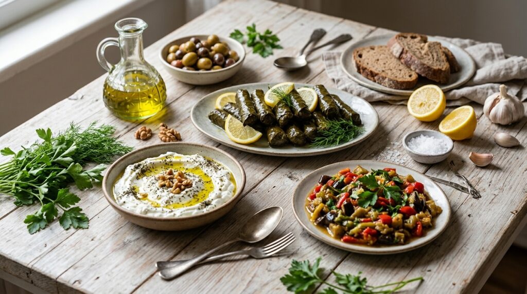 Meze Tarifleri Kaç Kalori? Hafif ve Tok Tutan Seçenekler